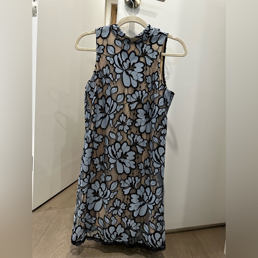 Blue dress